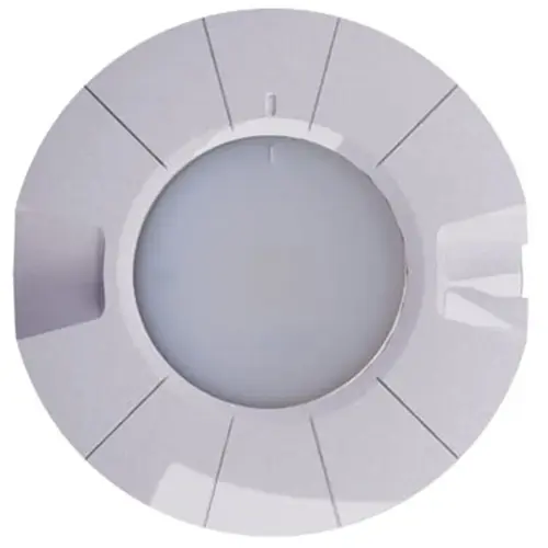 Aurora Flush Mount LED Dome Light, White/Red Aurora Flush Mount LED Dome Light, White/Red