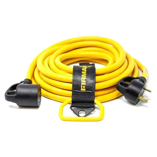 25 ft Heavy Duty TT-30P to TT-30R Power Cord With Storage Strap 25 ft Heavy Duty TT-30P to TT-30R Power Cord With Storage Strap