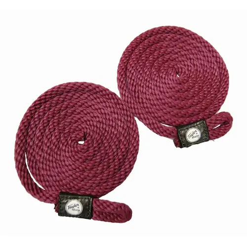 3/8" X 6 ft Fender Line, Cranberry Red, Pair 3/8" X 6 ft Fender Line, Cranberry Red, Pair