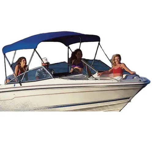 Hot Shot Bimini Top Kit 6 ftL x 42"H x 73-78"W, White Hot Shot Bimini Top Kit 6 ftL x 42"H x 73-78"W, White