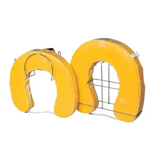 Deluxe Pony Horseshoe Buoy 30lb. Buoyancy White Deluxe Pony Horseshoe Buoy 30lb. Buoyancy White