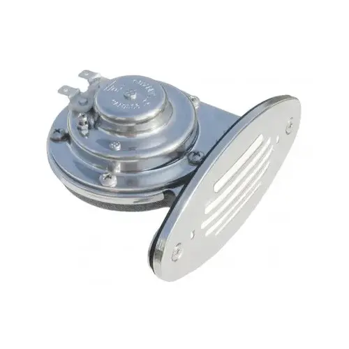 Stainless Steel Waterproof Mini Drop-In Low-Pitch Single Horn Stainless Steel Waterproof Mini Drop-In Low-Pitch Single Horn