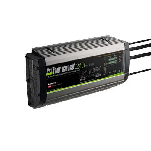 ProTournament 240 Elite Dual Waterproof Battery Charger, 12/24V DC ProTournament 240 Elite Dual Waterproof Battery Charger, 12/24V DC