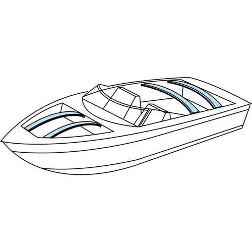 Boat Cover Support Bow, 72" Fiberglass Boat Cover Support Bow, 72" Fiberglass