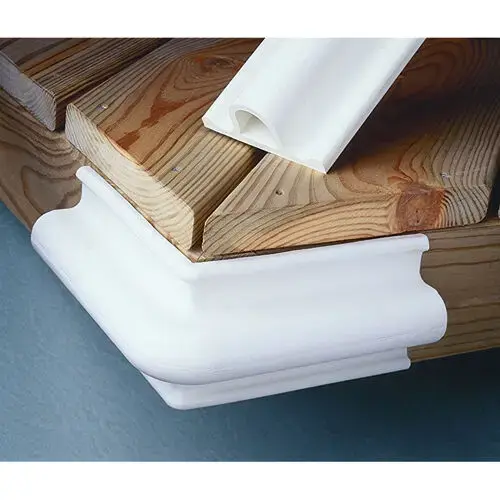 2 1/4" X 6" Dock Corner Bumper White 2 1/4" X 6" Dock Corner Bumper White