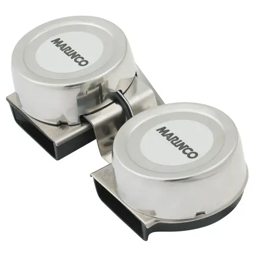 Stainless Steel Compact Electric Double Horn Stainless Steel Compact Electric Double Horn