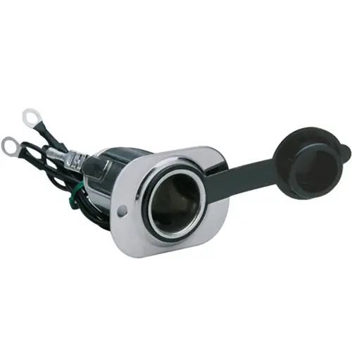 12V Stainless Steel Receptacle 12V Stainless Steel Receptacle