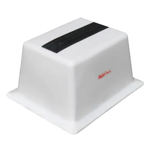 StepSafe Polyethylene One Step Dock Steps White StepSafe Polyethylene One Step Dock Steps White
