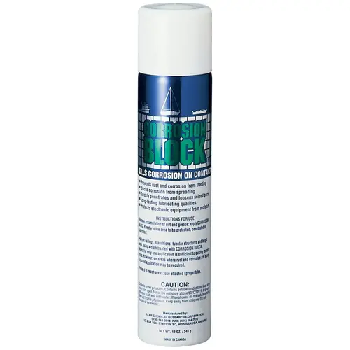 Corrosion Block, 12 oz. Aerosol Corrosion Block, 12 oz. Aerosol