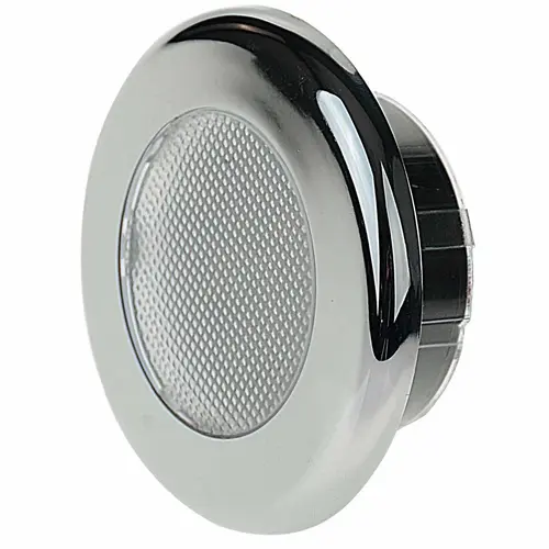 Three-Bezel Interior LED Flood Light, White Three-Bezel Interior LED Flood Light, White