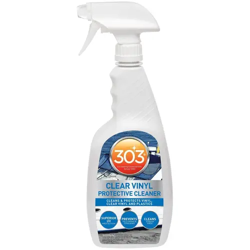 Clear Vinyl Protective Cleaner, 32oz. Clear Vinyl Protective Cleaner, 32oz.