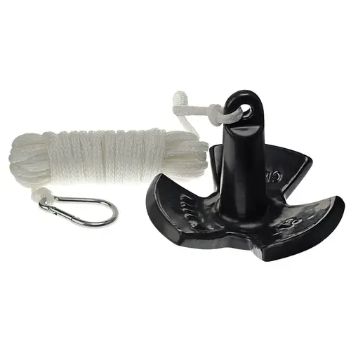 River Anchor Kit, Vinyl Coated,12 Lb. River Anchor Kit, Vinyl Coated,12 Lb.