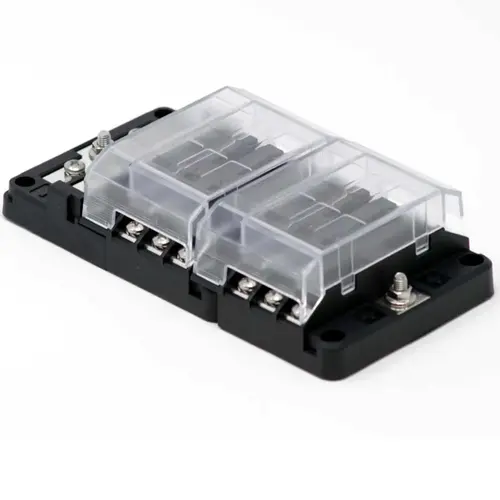 RT Series 12 Position Fuse Block with Ground & LED Indication RT Series 12 Position Fuse Block with Ground & LED Indication