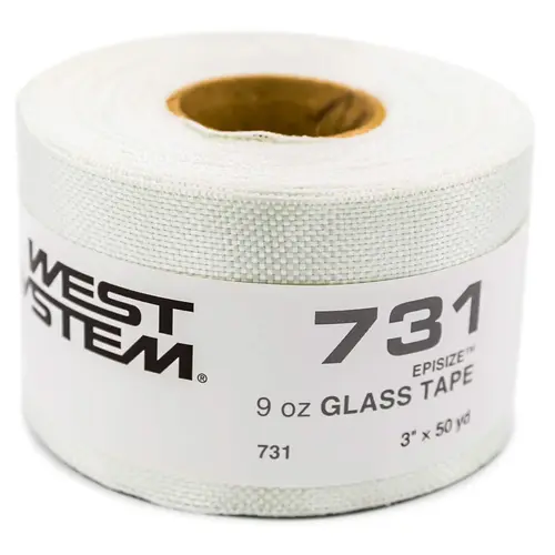 #731 Episize Glass Tape, 3" x 50 yard roll White #731 Episize Glass Tape, 3" x 50 yard roll White