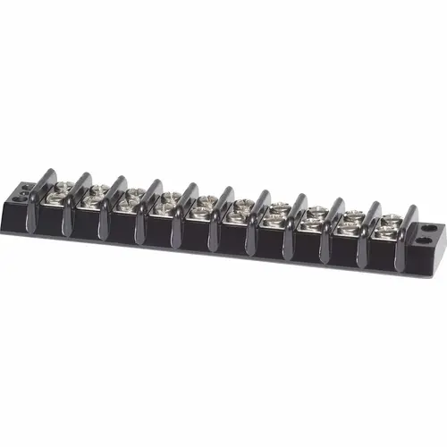 10-Circuit Terminal Block, 30A AC/DC 600V 10-Circuit Terminal Block, 30A AC/DC 600V