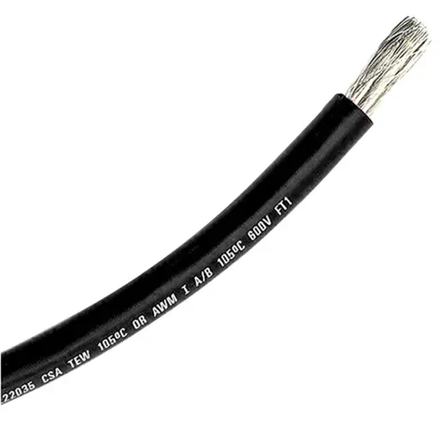12 AWG Primary Wire by the Foot, Black 12 AWG Primary Wire by the Foot, Black