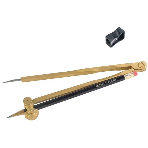 Professional Brass Pencil Compass Professional Brass Pencil Compass