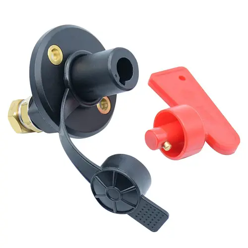 Battery Cut Off Switch On/Off - with Removable Key Battery Cut Off Switch On/Off - with Removable Key