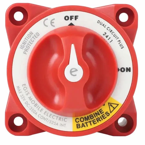 e-Series 350A Dual Circuit with Combine Battery Switch e-Series 350A Dual Circuit with Combine Battery Switch