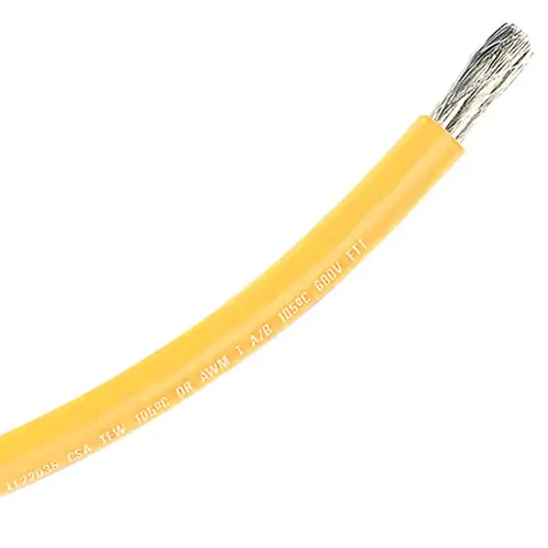 18 AWG Primary Wire by the Foot, Yellow 18 AWG Primary Wire by the Foot, Yellow