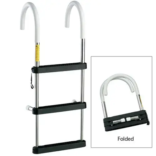3-Step Telescoping Hook Ladder 3-Step Telescoping Hook Ladder