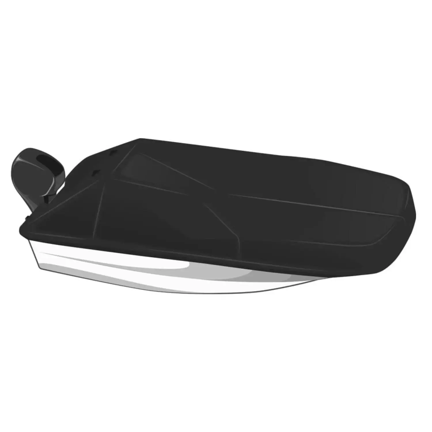 WESTLAND Exact Fit Boat Cover For 2007-2012 Boston Whaler Montauk 170 W/15inRails O/B- Sunbrella - Logo Red BW1786A66