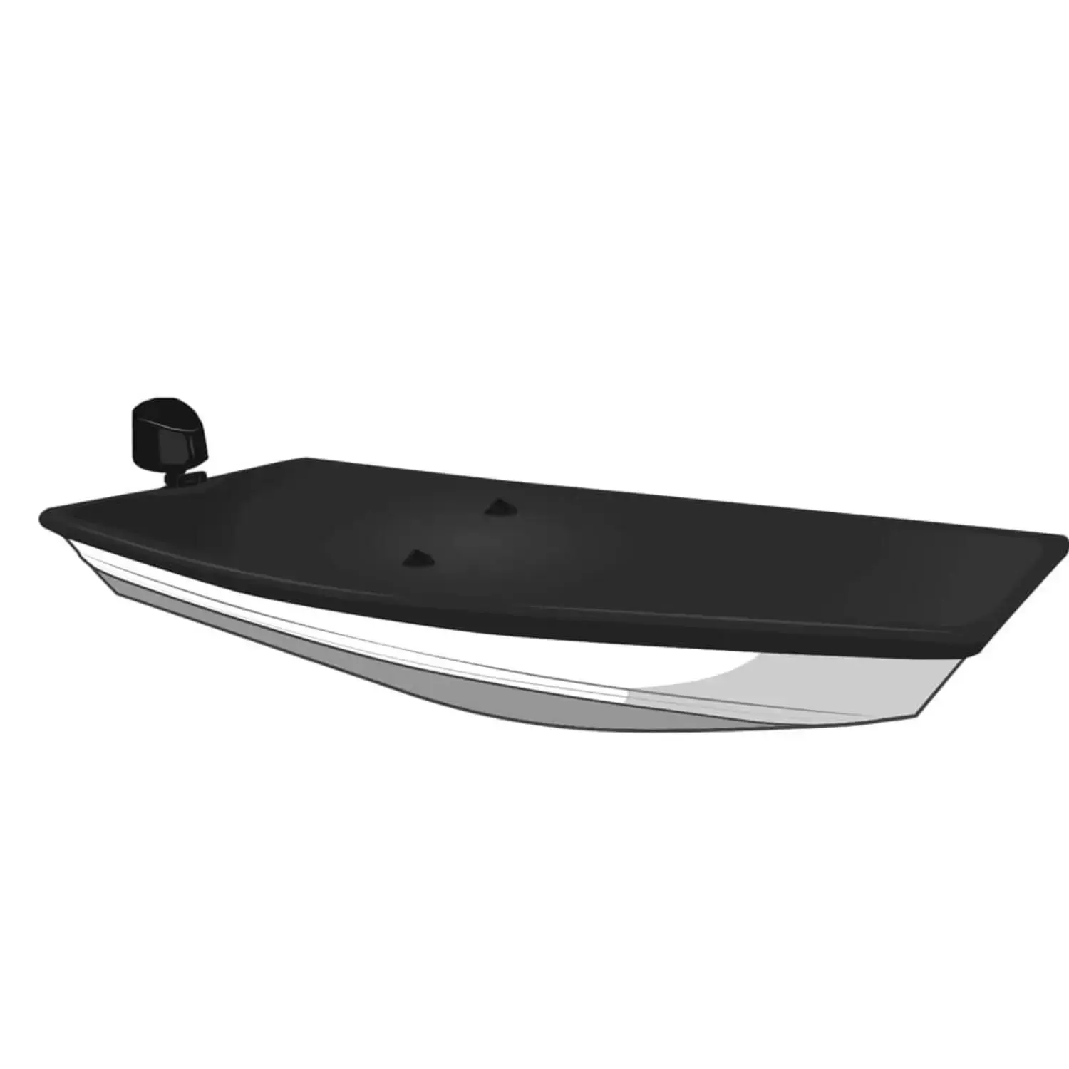 WESTLAND Exact Fit Boat Cover For 2006-2009 G III Eagle 175 PF Seats Down W/Port Minnkota Trll MTR O/B- Sunbrella - Natural GEN159A04