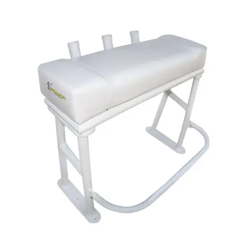 Original Leaning Post, White Frame, White Upholstery Original Leaning Post, White Frame, White Upholstery