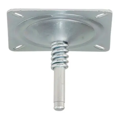 Pedestal Seat Mount with Spring Silver Pedestal Seat Mount with Spring Silver