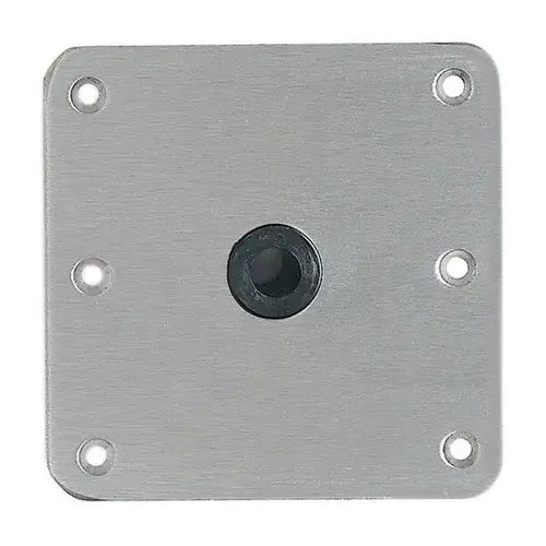 7" X 7" Lock-N-Pin Stainless Steel Base Plate Silver 7" X 7" Lock-N-Pin Stainless Steel Base Plate Silver