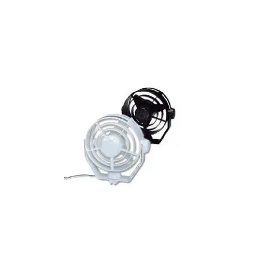 12V DC Turbo Fan, 0.1A Draw, White 12V DC Turbo Fan, 0.1A Draw, White