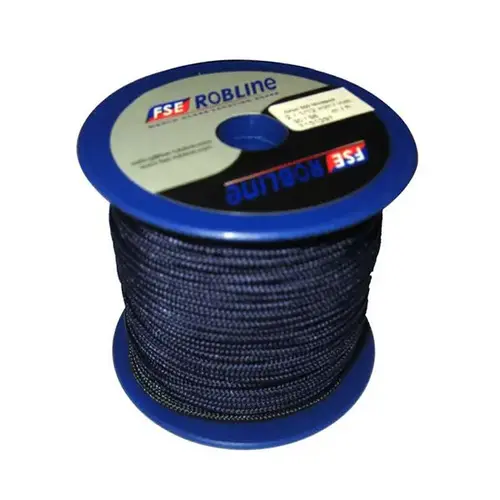 3mm Polyester Braid Mini-Spool, Blue 3mm Polyester Braid Mini-Spool, Blue