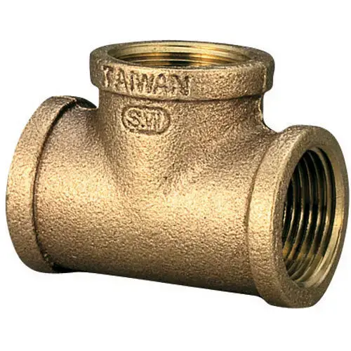 Bronze Tee Fitting 1/4" NPT Bronze Tee Fitting 1/4" NPT