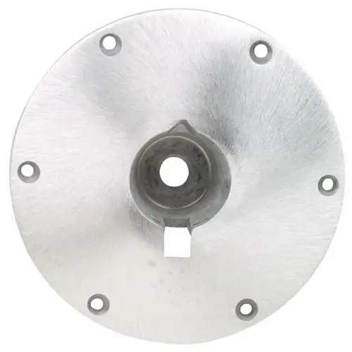 9" Aluminum Wedge Base Plate Silver 9" Aluminum Wedge Base Plate Silver
