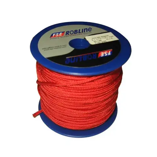 3mm Polyester Braid Mini-Spool, Red 3mm Polyester Braid Mini-Spool, Red