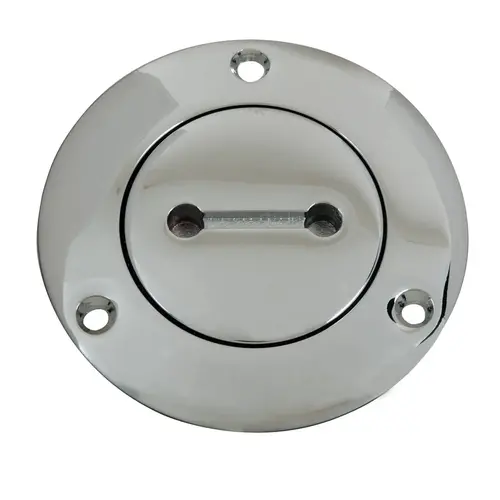 PERKO Chromed Bronze Deck Plate for Pipe PERKO Chromed Bronze Deck Plate for Pipe