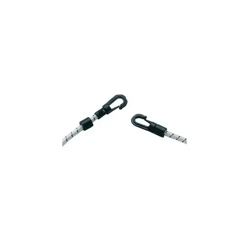 5/16" Shock Cord Hooks, 2-Pack Black 5/16" Shock Cord Hooks, 2-Pack Black
