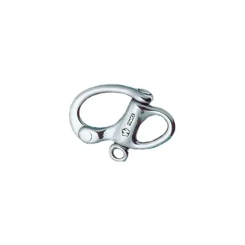 Small Stainless Steel Fixed Bail Snap Shackle Small Stainless Steel Fixed Bail Snap Shackle