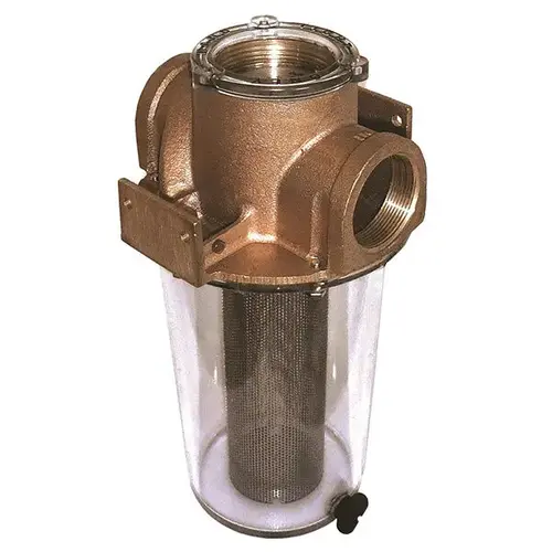 3/4" Raw Water Strainer with #304 Stainless Steel Basket 3/4" Raw Water Strainer with #304 Stainless Steel Basket