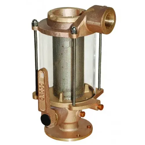 Seacock/Strainer, 1 1/4" Inlet Seacock/Strainer, 1 1/4" Inlet