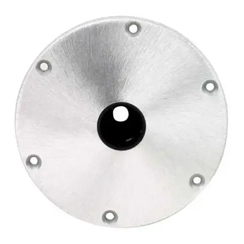 9" Aluminum Snap-Lock Base Plates Silver 9" Aluminum Snap-Lock Base Plates Silver
