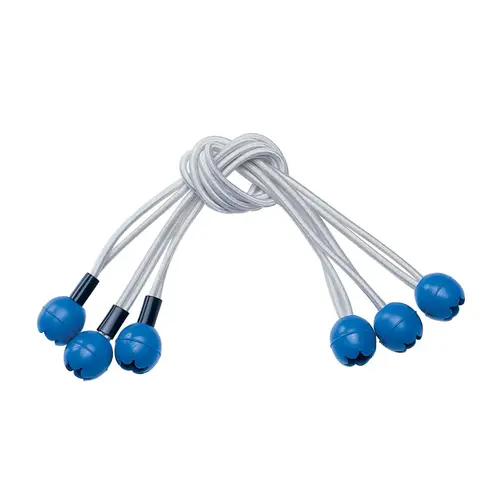 16"L Sail Tie with Blue Ball Ends 16"L Sail Tie with Blue Ball Ends