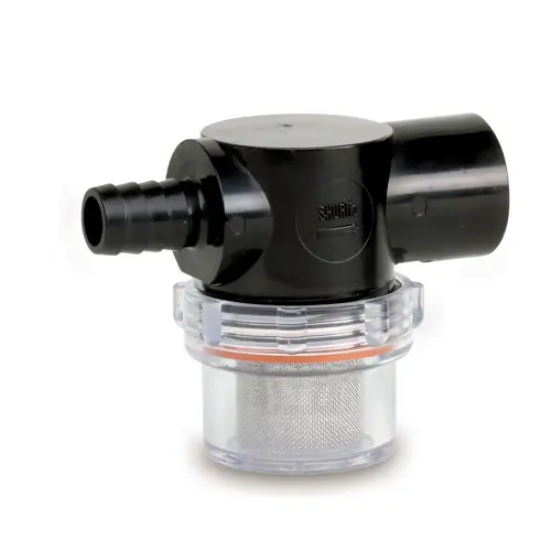 Water Strainer, 1/2" Barb In, 1/2" NPS Female Out Water Strainer, 1/2" Barb In, 1/2" NPS Female Out