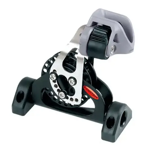 Series 60 Pivoting Low Lead Ratchet Block with Cleat Series 60 Pivoting Low Lead Ratchet Block with Cleat