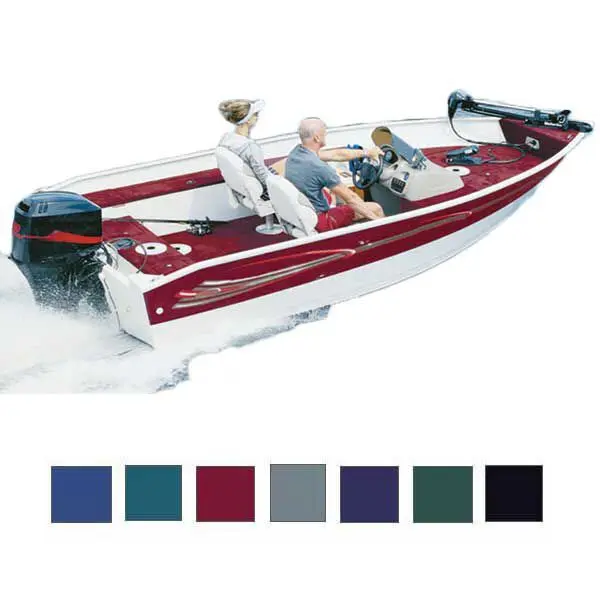 TAYLOR MADE PRODUCTS V-Hull Fishing Boat Cover OB Forest Grn Hot Shot 15 ft5-16 ft4 75 Beam 87016OF