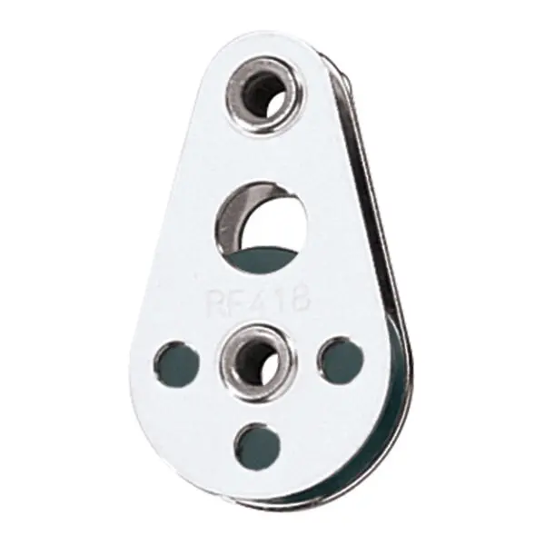 Ronstan Single Wire Block Rivet Eye with 1 Sheave Dia. 1/8 Max. Wire RF418