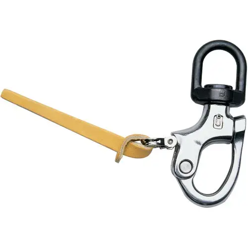 Leather Shackle Leash Gray Leather Shackle Leash Gray