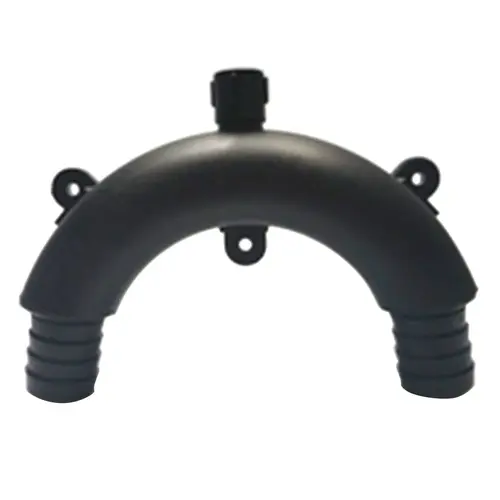 Marelon Vented Loop, 1 1/8" Hose Barb, 7"H x 9"W Marelon Vented Loop, 1 1/8" Hose Barb, 7"H x 9"W