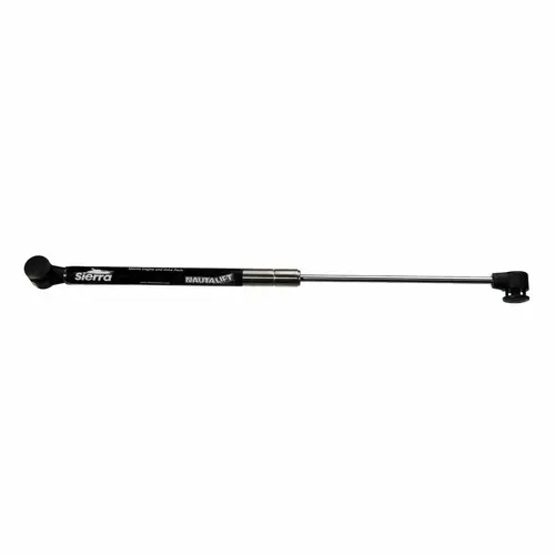 Gas-Filled Support, Compressed: 12", Extended: 20", Rated: 90lbs. Gas-Filled Support, Compressed: 12", Extended: 20", Rated: 90lbs.