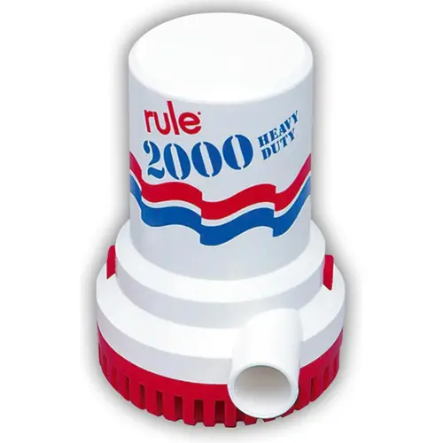 2000 GPH Electric Bilge Pump, 24V 2000 GPH Electric Bilge Pump, 24V